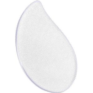 Glazen voetvijl eeltverwijderaar, transparante voetvijl - doorzichtige voetschrobber in de douche eeltverwijderaar, pedicurevoetvijl voor het gladstrijken van voeten en dode huid