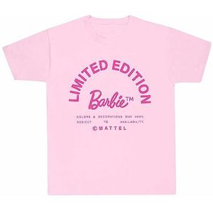 Heroes Inc Barbie T-shirt, Barbie T-shirt voor dames, roze, 100% katoen, officieel Barbie product