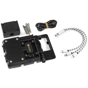 Motorfiets GBS Navigatie Beugel Voor Tijger 1200 Gt Voor Explorer 2022 Accessoires Draadloze Usb Mobiele Telefoon Lading Houder Gps-navigatie Beugel(Wireless charging)