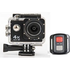 Actiecamera, Sport DV4K Waterdichte camera 2.4G Afstandsbediening WIFI onderwatercamera Hd Outdoor videorecorder(Nero)