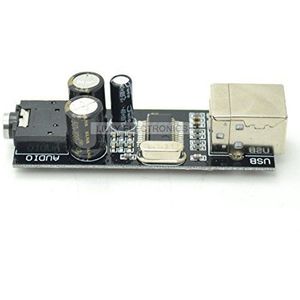 PCM2704 USB geluidskaart DAC Decoder Board Amp ELNA RFO Capaciteit