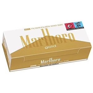 Sigarettenhulzen - Marlboro Gold - King Size - 5 Doosjes van 200