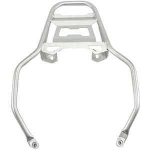 Achterrekken Motorfiets Voor F750gs Voor F850gs Voor Adventure Motorfiets Achterbagagerek Topkofferhouder Achterklepbeugel Kofferbakondersteuning Motorfiets Bagagedrager(Silver Top Rack)
