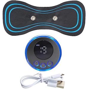 Ems Massage Schouder - Elektrische Ems Vlinder Massager,Draagbare Smart Muscle Massager Pad voor schouder-nekpulsmassager Zankie