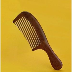 Haarverzorging Tandkam Haarborstel Massage Borstel Natuurlijke Rode Sandaal Houten Kam