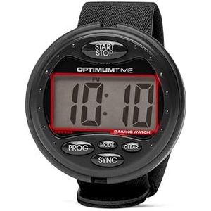 Optimum Time Series 3 OS3 Sailing Yachting en Dinghy Watch Exclusieve Black Edition 311 - Unisex - Verstelbare kijkhoek