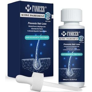 Haargroeiserum, haargroeiserum, haargroeiserum voor vrouwen en mannen, verdikt en versterkt voor haargroei, haarverzorging en versterking van de haarwortels, gebruikt voor dun haar