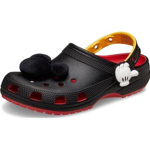 Crocs Disney Mickey Mouse IAM Classic Clog voor volwassenen, uniseks, Vlam, 38/39 EU