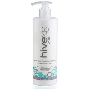 Hive Options Na Wax Treatment Lotion met theeboomolie met verkoelende middelen en antiseptische eigenschappen 400 ml