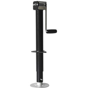 5000 lbs 23,6-38,6 inch aanhangwagenkrik zijschudframe met boutbevestiging aanhangwagen-tongkrik met neerklapbare poot Gemakkelijk mee te nemen