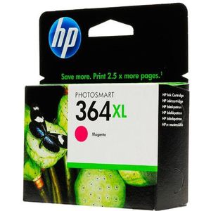 HP 364XL High Yield Magenta Original Ink Cartridge Page Yield 750 (P/N CB324EE)