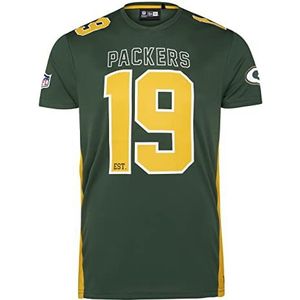 New Era Green Bay Packers NFL Established Number Mesh Tee Green T-Shirt - L