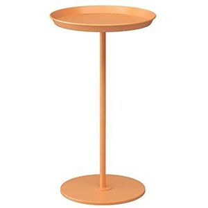 Prachtige ijzeren bank bijzettafel, kleurrijke salontafel in stijl, eenvoudige kleine ronde tafel, multifunctionele vrijetijdstafel (kleur: E, maat: 30X54CM)