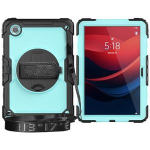 Tablet PC-hoes Compatibel met Lenovo Tab M11 TB-330FU/Lenovo Xiaoxin Pad 2024 TB-331FC Heavy Duty schokbestendige TPU-hoes, beschermhoes W schermbeschermer 380 draaibare standaard + handriem + schoude