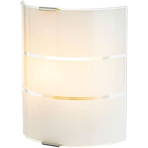 Lindby wandlamp 'VINCENZO' (modern) in Wit uit glas o.a. voor woon-/ eetkamer - wandlamp, muurlamp, wandverlichting