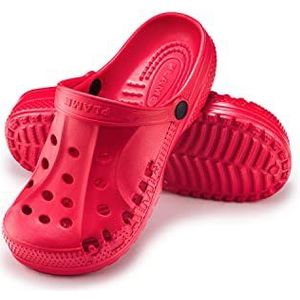 ESTRO Klompen Heren Tuinklompen Dames - Unisex Sanitaire Klompen Dames Tuinschoenen Gom Schoenen Zomer Heren A78 (36, Rood)