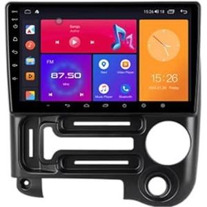 Android 13 Autoradio 9 inch Touch scherm dubbele Din auto stereo voor Hyundai Santro 2003-2015 met Bluetooth/FM radio/wifi/USB/stuurwielbediening/GPS(4 Core 4+64G)
