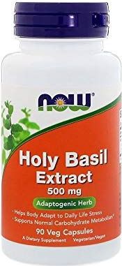 Now Foods - Heilig Basilicum Extract - 90 Capsules