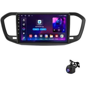Android 12 Auto Bluetooth Radio 9 Inch Touch Screen Auto Radio Spelers voor Lada Vesta 2023 met Navi GPS autoradio Ondersteunt 4G WiFi USB Stuurbediening Mirror Link RDS (Color : XY8 8Core 8+128G)