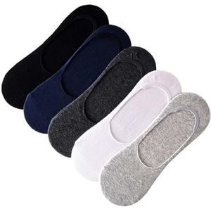 RKYNOOZX Sokken 5 paar heren katoenen sokken stijl zwarte zakelijke mannen sokken zacht ademend zomer winter voor mannelijke sokken-1-Eu 39-43 (5 paar)