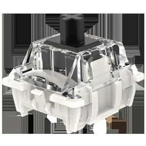 JJCFGRDM G Pro V3 3.0 Pro Switch RGB lineair tactiel wit geel rood zilver bruin voor mechanisch toetsenbord vooraf gesmeerd 3pin (kleur: zwart-35 stuks)