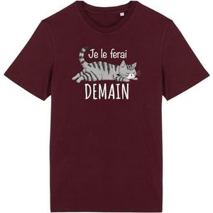 La French Touch - Je Le Ferai Morgen - Sweatshirt - Marineblauw - 100% Biologisch Katoen