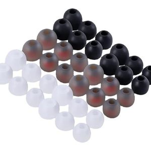 sodeber 18Pairs Vervanging Siliconen Tips Oordopjes Oordopjes Set Oordopjes Vervanging Geniet Van Duidelijk Geluid Comfort Fit Oortelefoon