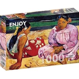 ENJOY-1209 - Paul Gauguin: Tahitiaanse vrouwen op het strand, puzzel, 1000 stukjes