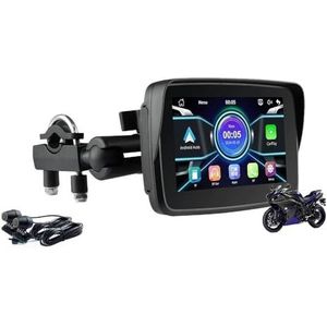 MTC-10 5 inch 800 * 480 navigatie draadloos CarPlay Android IPX7 waterdicht motorfietsscherm(MTC-10)