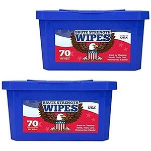 Nova Supply Extra sterke, spoelvrije vochtige doekjes, verpakking van 140 stuks