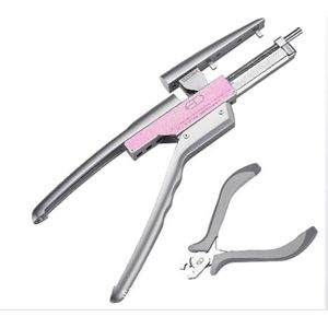 2ST-generatie van 6D-versie van de haarverlengingsmachine, 5-rijige no-trace snelbediende niet-markerende haarverlengingstool, natuurlijker en sneller