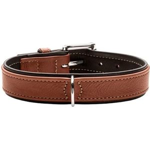 HUNTER Halsband Canadian Up kleur cognac/zwart, maat 45