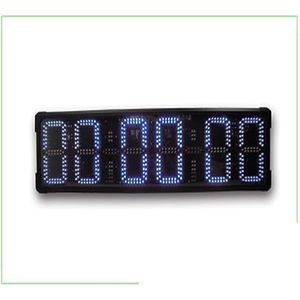 Dubbelzijdige Waterdichte Race Timer Afstandsbediening Countdown Clock (Color : Blue, Size : X)