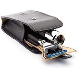 MÜHLE - Kit de Viaje - Scheerkwast - Verchroomd - Veganistisch - Met Reisetui