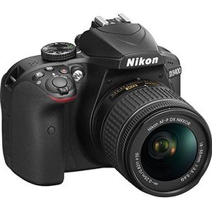 Nikon D3400 Appareil Photo Numérique Réflex 24.2 Mpix Kit Objectif AF-P DX 18-55 Non VR Noir
