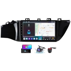 Android 13 QLED Autoradio voor Kia RIO 4 2016-2020 - Ingebouwde DSP/Carplay/Android Auto - Camera + DVR - 9 inch 2 Din - Stuurbediening - FM RDS DAB Radio - Bluetooth 5.0(B,NF-3)