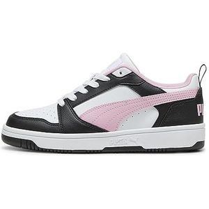PUMA Rebound V6 Low Sneakers voor heren, Zwart Roze Lilac Wit, 37 EU