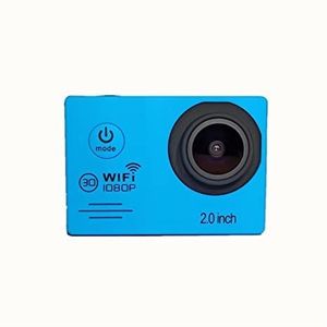 Sportcamera Outdoor Onderwater Digitale Video Camera Mini WiFi Waterdichte DV(Color:Blue)
