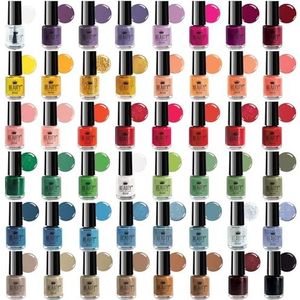 Envie De Color Nagellak Set – Complete Collectie van 48 Kleuren in een Artistieke Paris-London Doos – Brits Merk (Set A+B - 48 Kleuren)