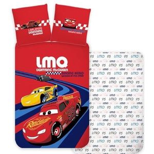 Disney Cars Peuterdekbedovertrek Rood – 100 X 135 Cm – Katoen