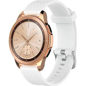 Shieranlee voor GarminMove 3/3S/Vivoactive 4S Horlogeband, 18mm Quick Release Zachte Siliconen Polsband voor Ticwatch C2, Fossil Q Venture Gen3/Gen4/HR Gen4