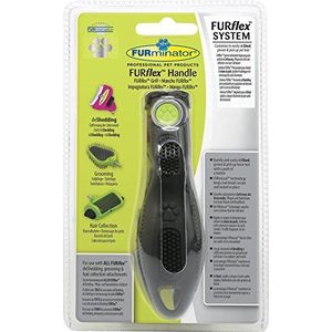 FURminator FURflex ergonomische handgreep, voor een veilige grip van de verschillende opzetstukken