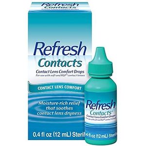 Refresh Contacts Comfort Druppels voor Contactlenzen, 12 ml