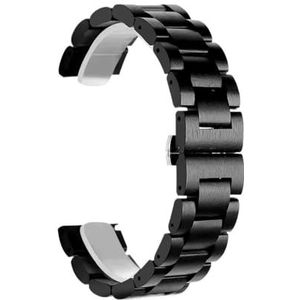 20mm 22mm houten horlogeband for Seiko for Omega for Rolex Sport polsband vervangende armband for Huawei Watch GT2e Pro band (Color : Black, Size : 20mm)