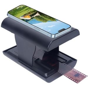 Mobiele filmdiascanner Dia's en negatieven Filmscanner Filmviewer Scanner for 35mm/135mm negatieven en dia's