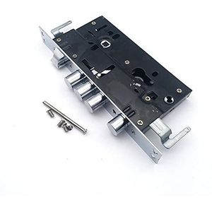 Lock vervangende onderdelen universele beveiliging insteekslot deurslot body hardware anti-diefstal poort slot fitting maat 30 ronde vergrendeling (kleur: GEEN haak)