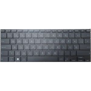 Laptoptoetsenbord voor ASUS voor ZENBOOK 14X voor OLED UX3404V UX3404VA UX3404VC Blauw met achtergrondverlichting België BE/FR/PO/UK V2216KFGE1(Portuguese PO)