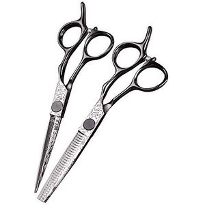 ROSEWARD US Voorraad Snelle Verzending Premium Japanse VG-1 SS Staal Zwart Kapper Salon Professionele Kappersschaar, tijeras de peluqueria profesional