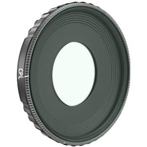 BRDRC Lensfilter for DJI OSMO Action 4 Camera UV CPL ND8/16/32/64 Professionele Optische Glas Aluminium Frame Accessoires (Color : CPL)