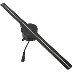 Hologram-ventilator, 16,5 inch 3D-hologramventilator – 2000×224 HD WiFi-projector met 224 LED's for verbluffende winkelreclame